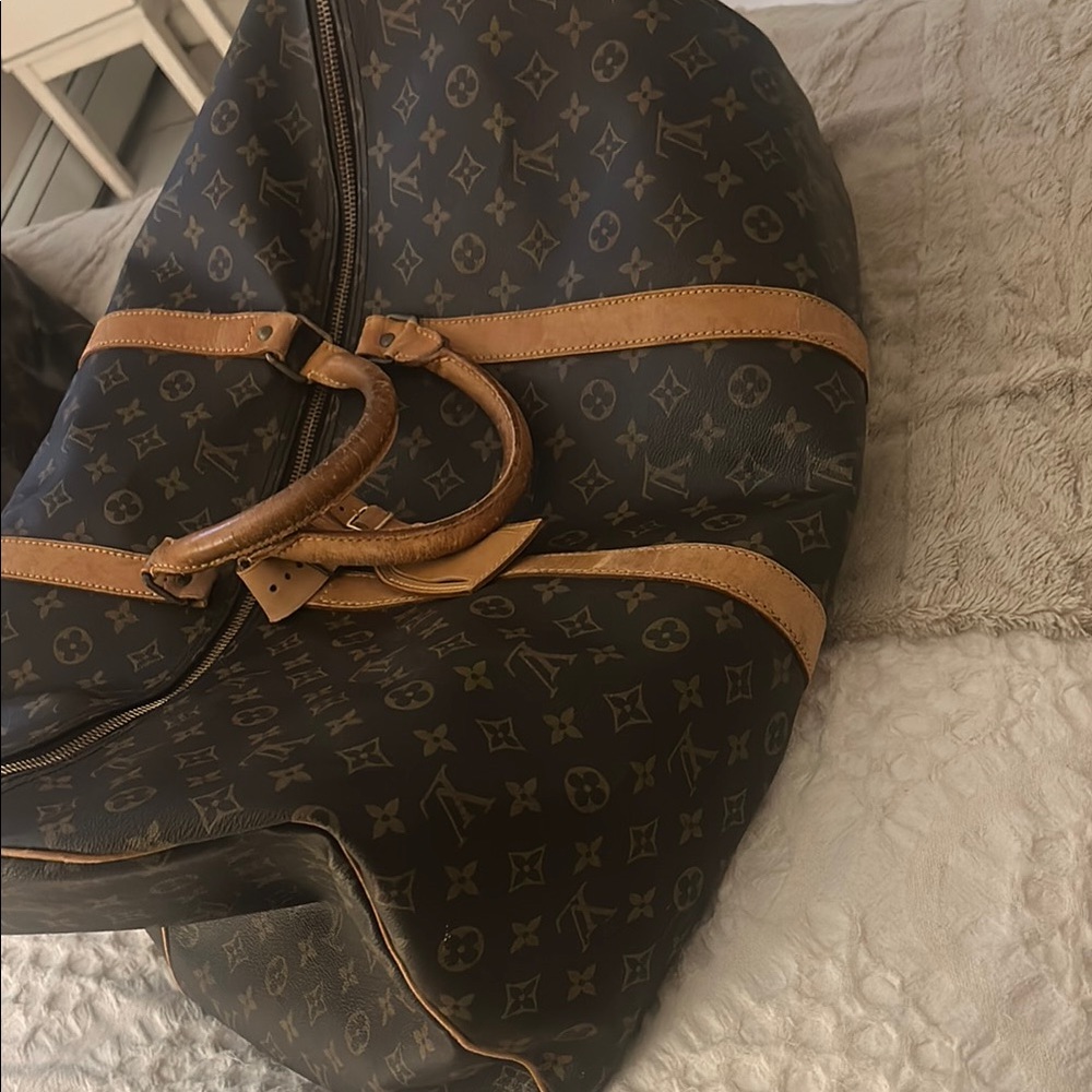 Louis Vuitton Brown Monogram duffle bag